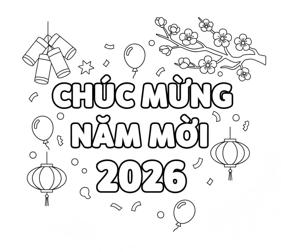 Hình Ảnh Chúc Mừng Năm Mới 2026