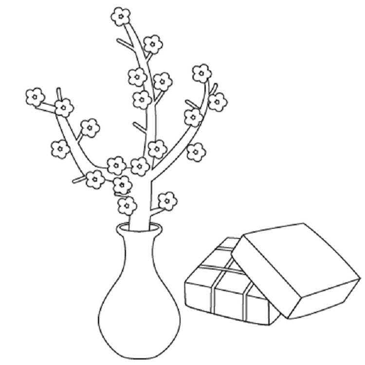 Tô Màu Tết Cổ Truyền