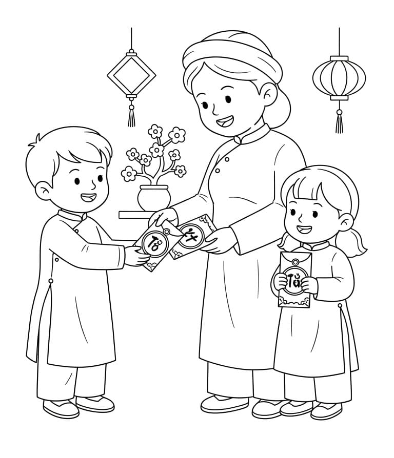 Lì Xì Ngày Tết Nguyên Đán