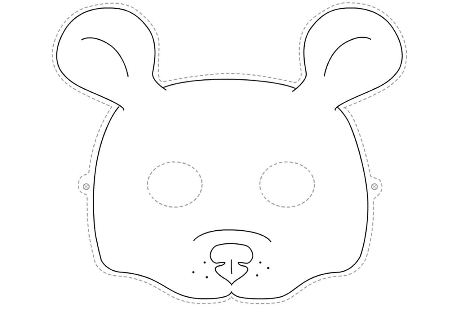 Mặt Nạ Con Gấu