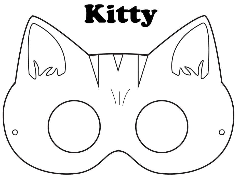 Mặt Nạ Hello Kitty