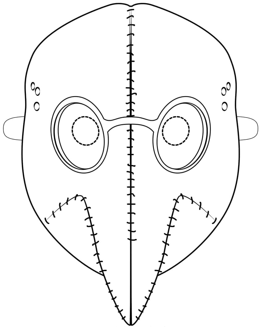 Mặt Nạ Mỏ Quạ