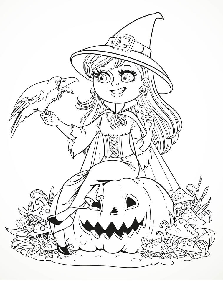 Phù Thủy và Con Quạ