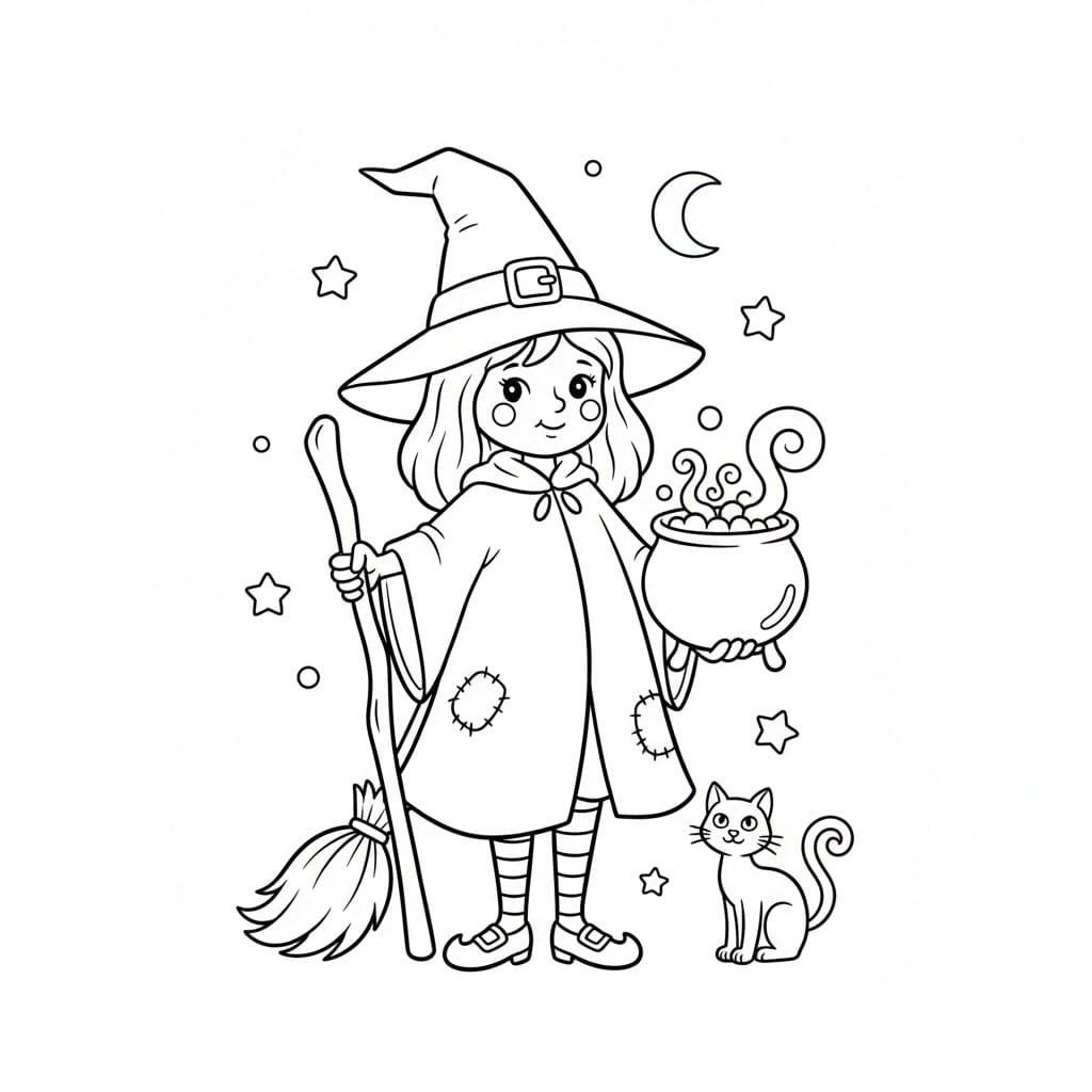 Tô Màu Phù Thủy