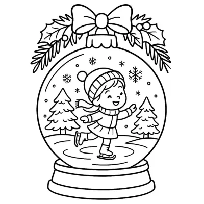 Quả Cầu Tuyết Giáng Sinh