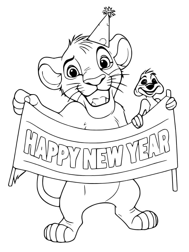 Simba Chúc Mừng Năm Mới 2025