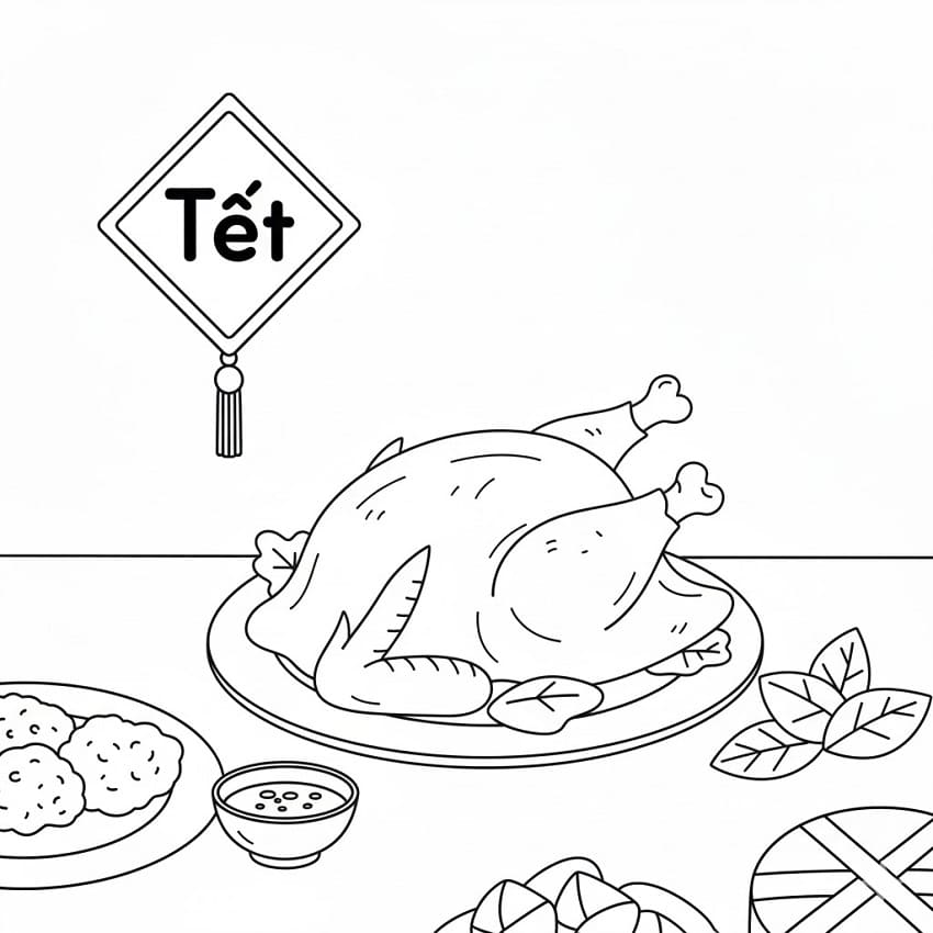 Thịt Gà Ngày Tết Nguyên Đán