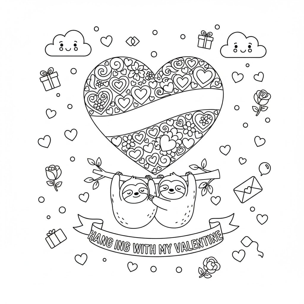 Trái Tim Lãng Mạn Ngày Valentine