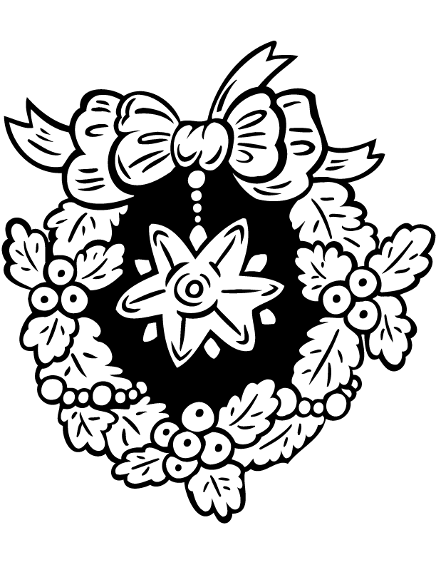 vòng hoa và ngôi sao