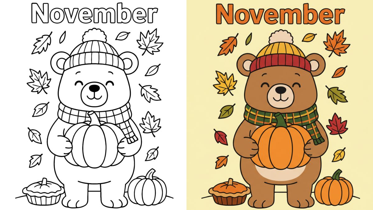 Trang Tô Màu Tháng Mười Một