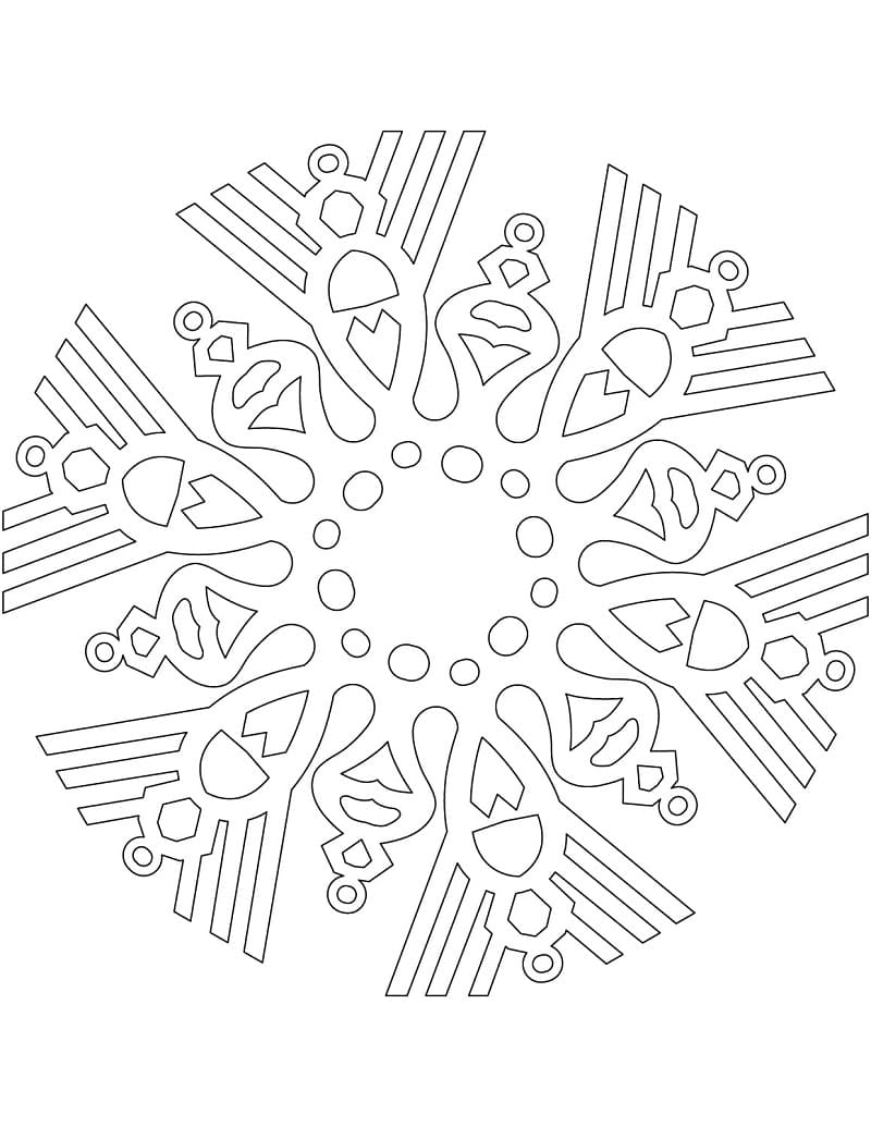 Bông Tuyết Trang Trí Giáng Sinh