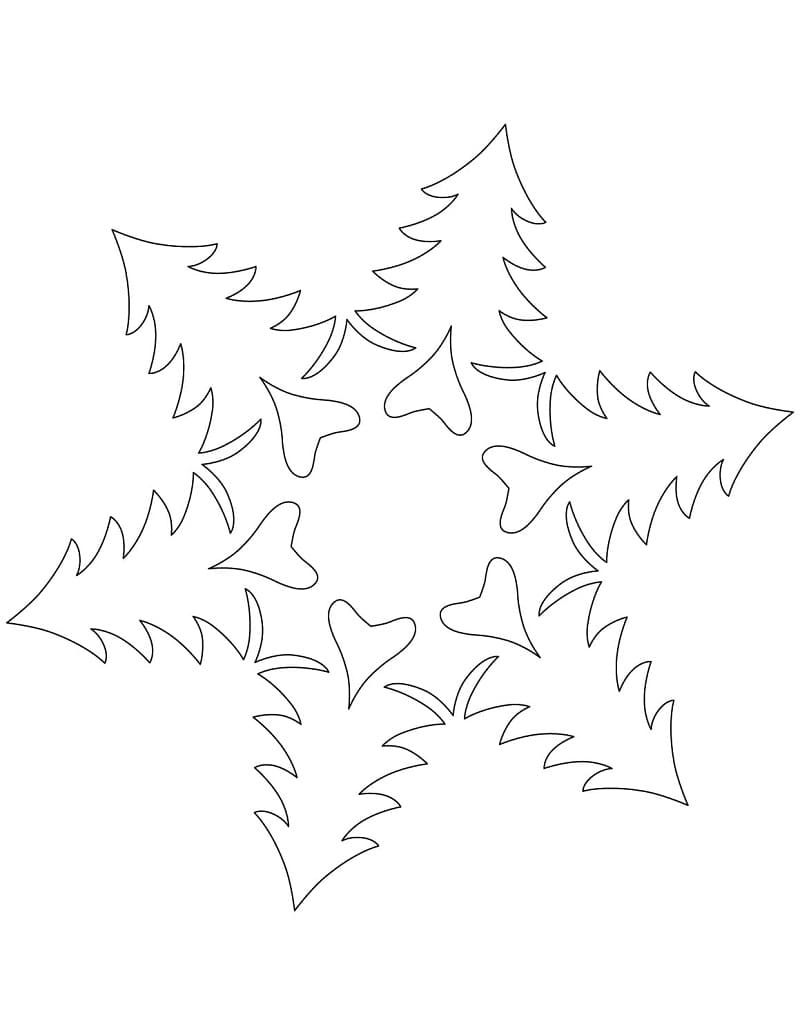 Tô Màu Bông Tuyết