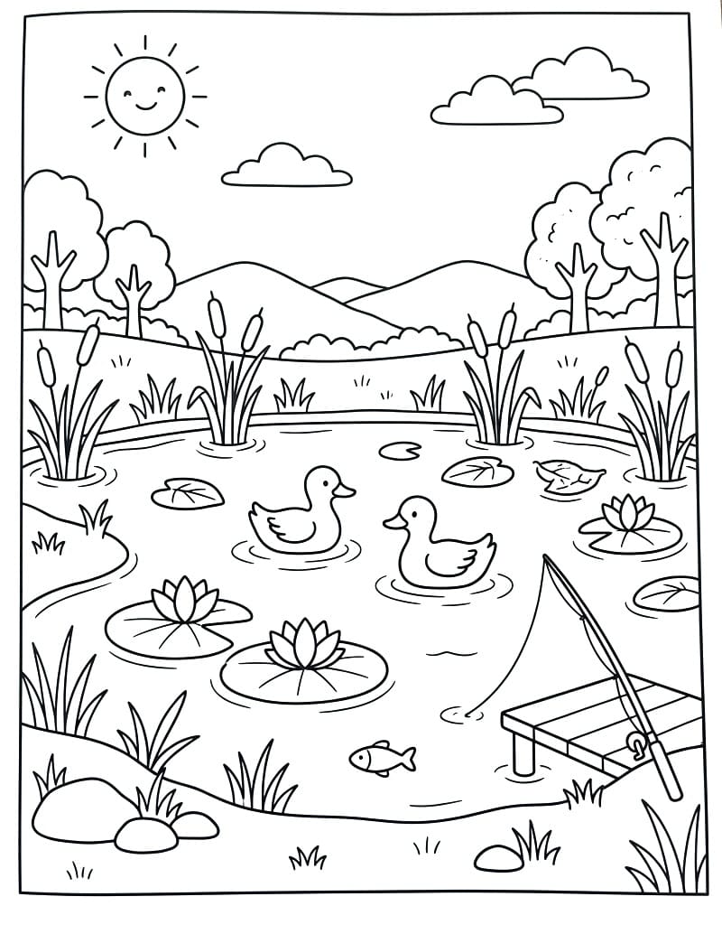 Very Beautiful Pond