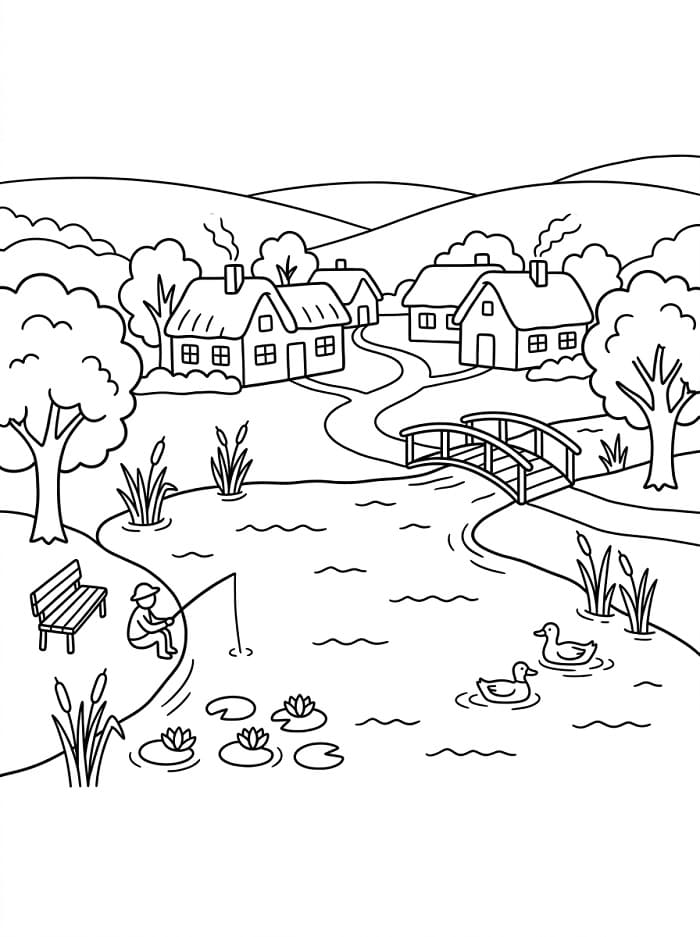 Dreamy Pond