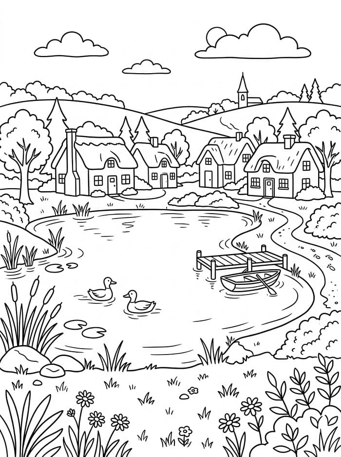 Pond Scene