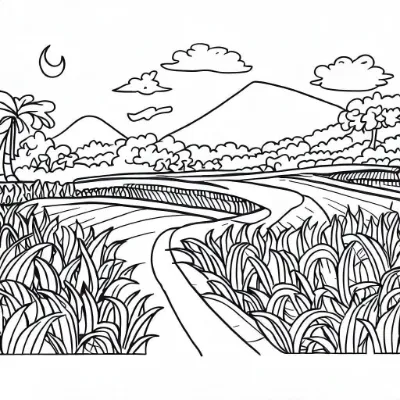 Cánh Đồng Lúa Chín