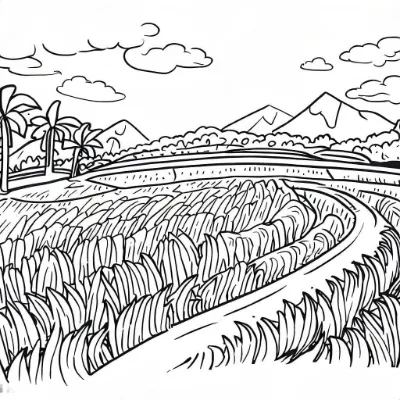 Cánh Đồng Lúa Rất Đẹp