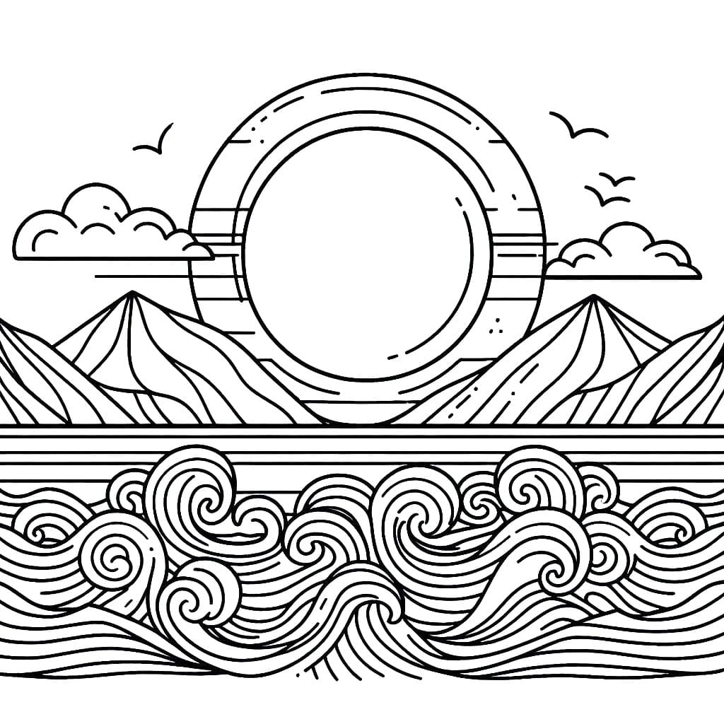 Cảnh Sóng Biển Đẹp