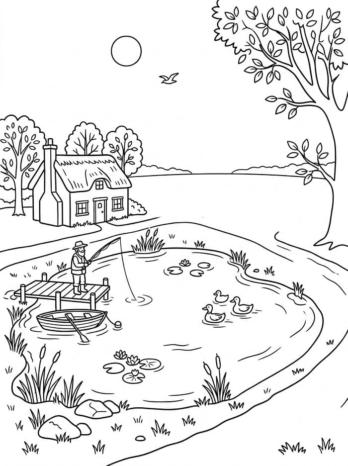 Fishing in the Pond