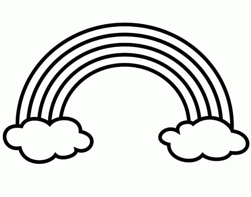 Cầu Vồng và Mây Đơn Giản