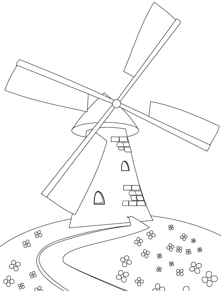 Cối Xay Gió Trên Ngọn Đồi