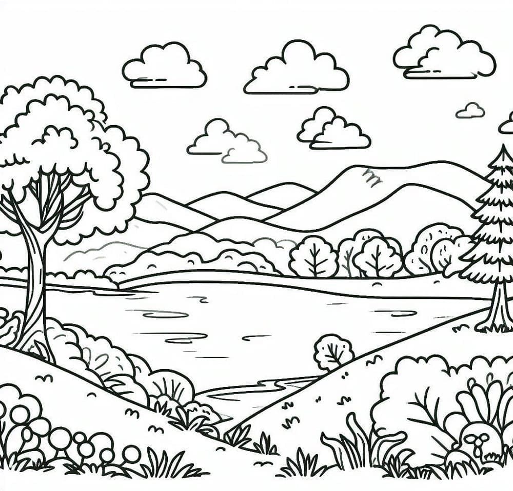 Hồ Nước Rất Đẹp