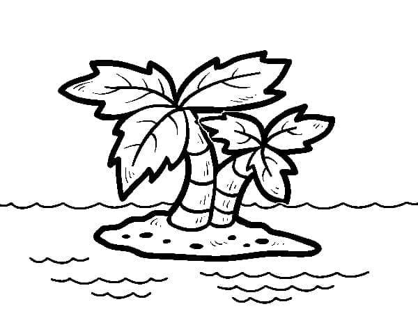 Hòn Đảo Nhỏ Trên Biển