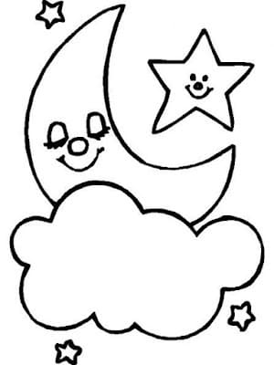 Mặt Trăng và Đám Mây