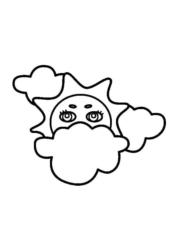 Mặt Trời Sau Những Đám Mây