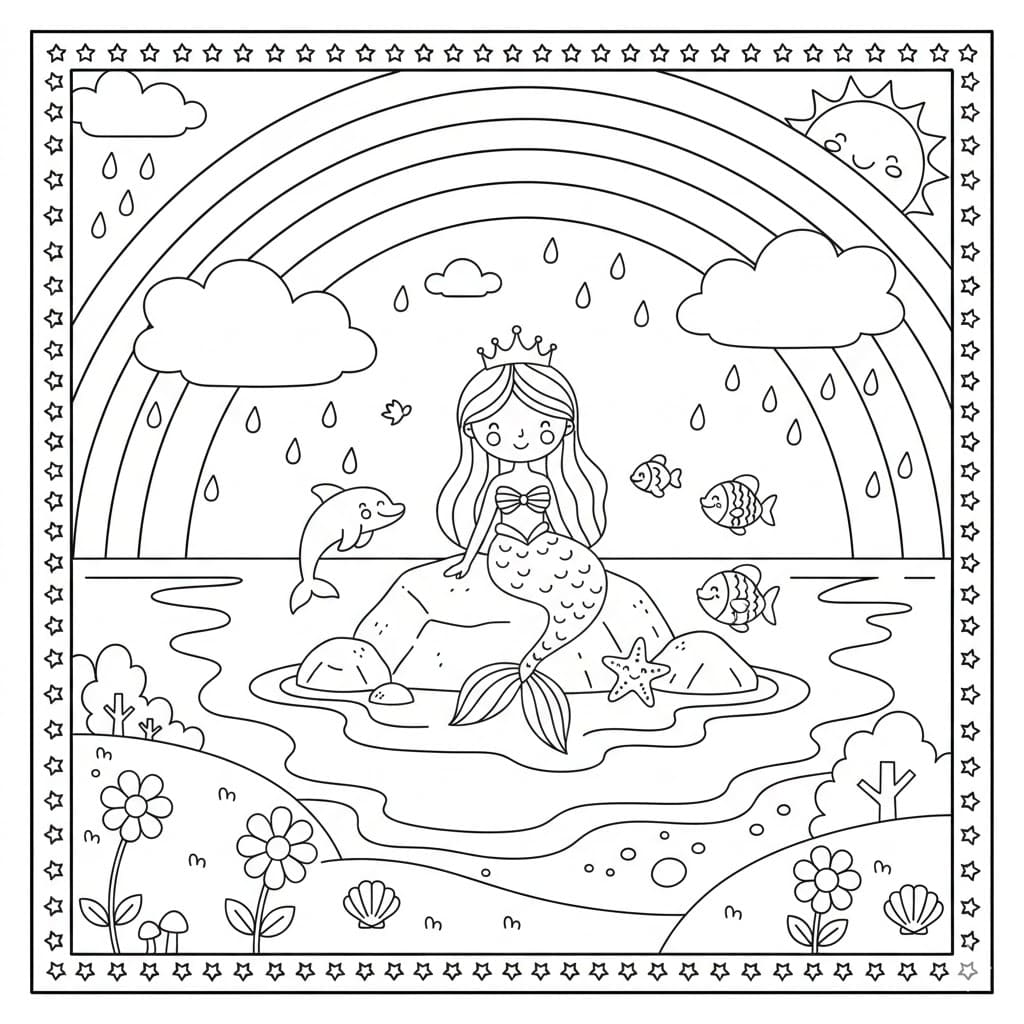 Tô Màu Cầu Vồng