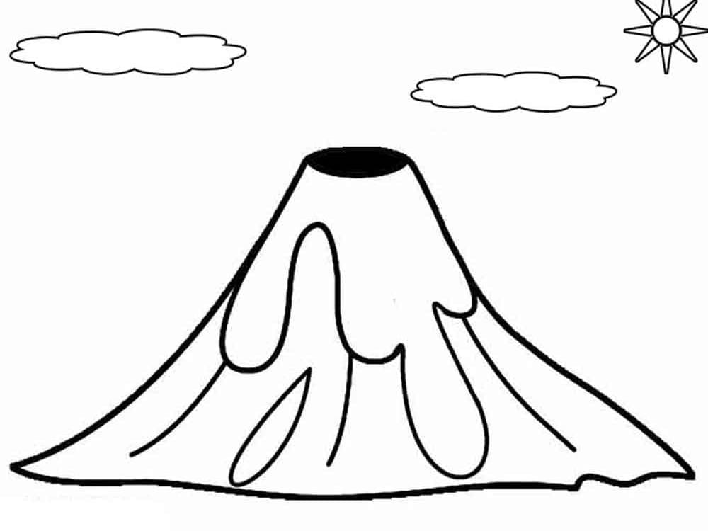 Núi Lửa Đơn Giản