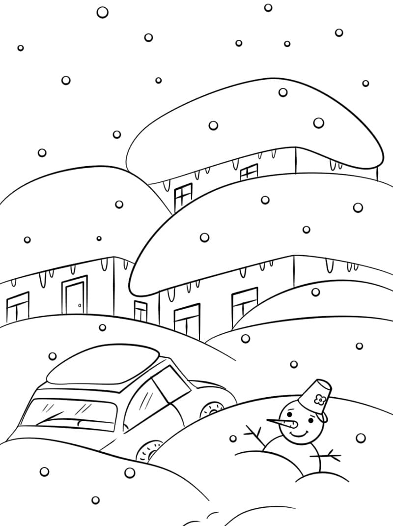 Tuyết Rơi Dày Đặc