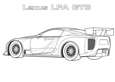lexus lfa gt3