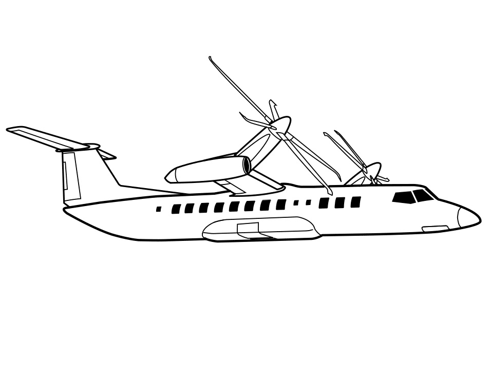 máy bay tiltrotor vtol