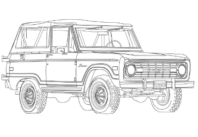 ô tô 1969 ford bronco