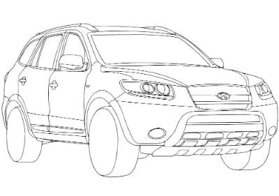 ô tô huyndai santa fe