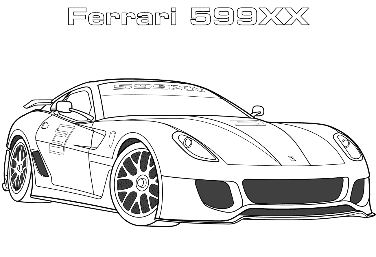 siêu xe ferrari 599xx