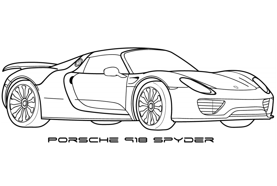 siêu xe porsche 918 spyder