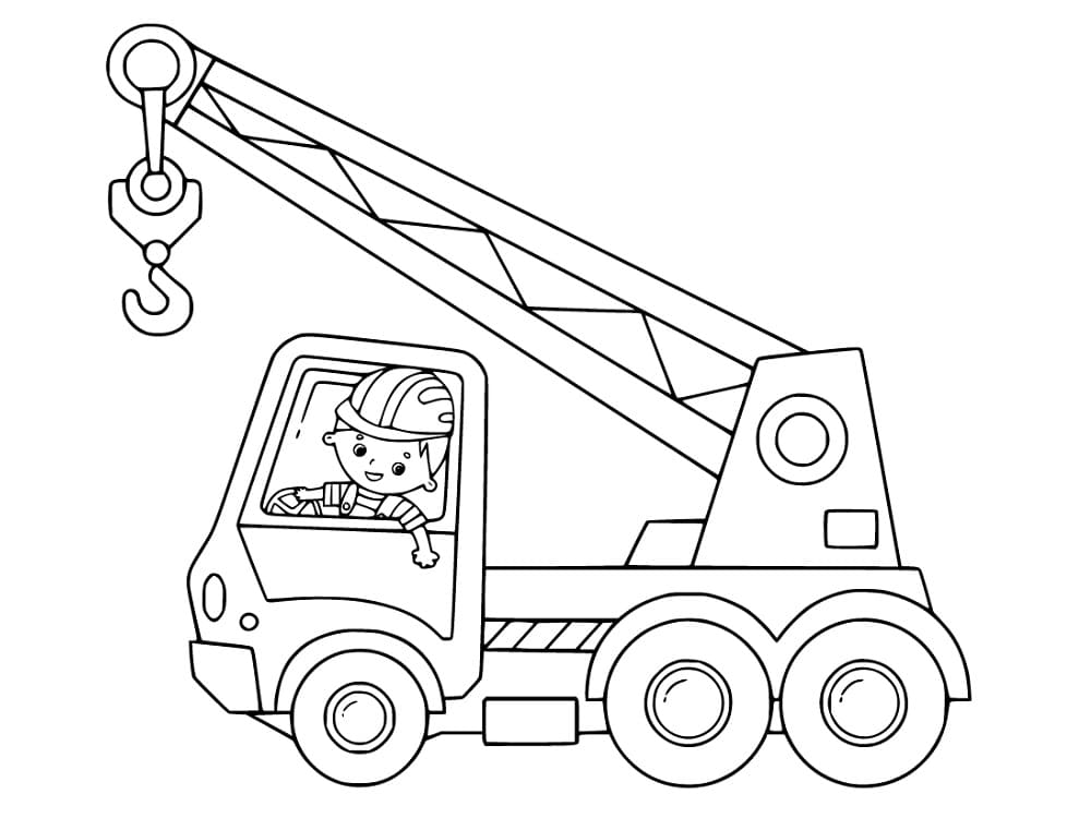 Cậu Bé Lái Xe Cần Cẩu