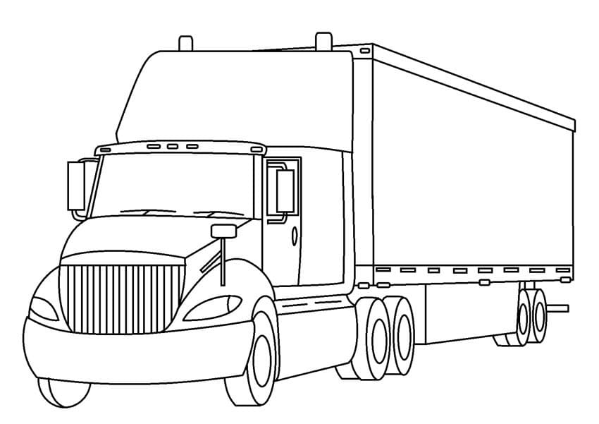 Chiếc Xe Container