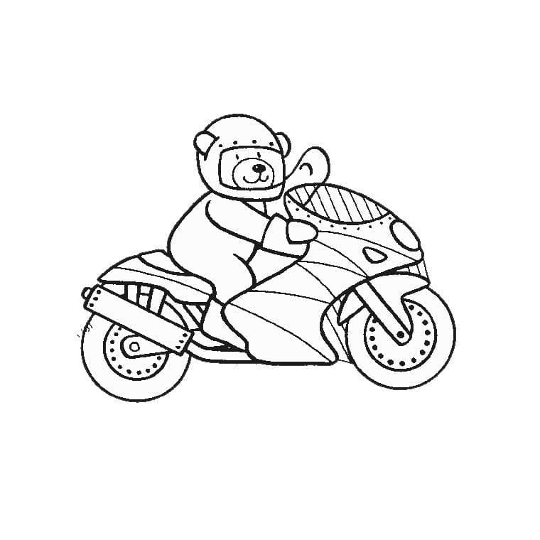Gấu Đi Xe Máy