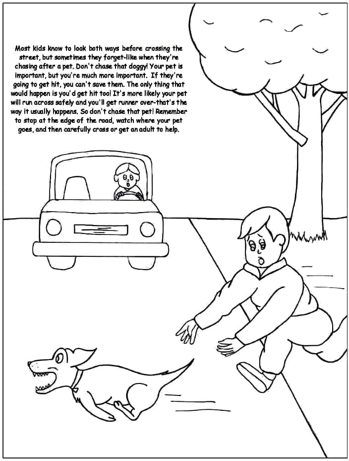 Không Đuổi Theo Thú Nuôi Ngoài Đường