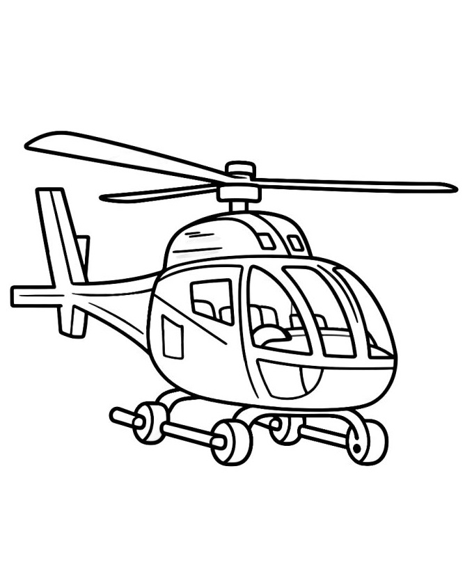 Máy Bay Trực Thăng Đáng Yêu