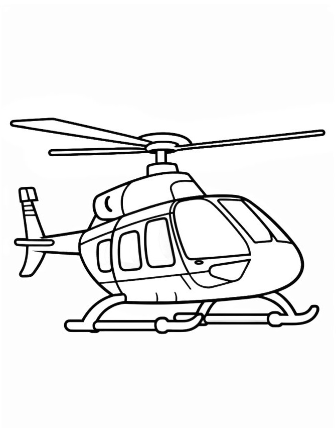 Máy Bay Trực Thăng Đơn Giản