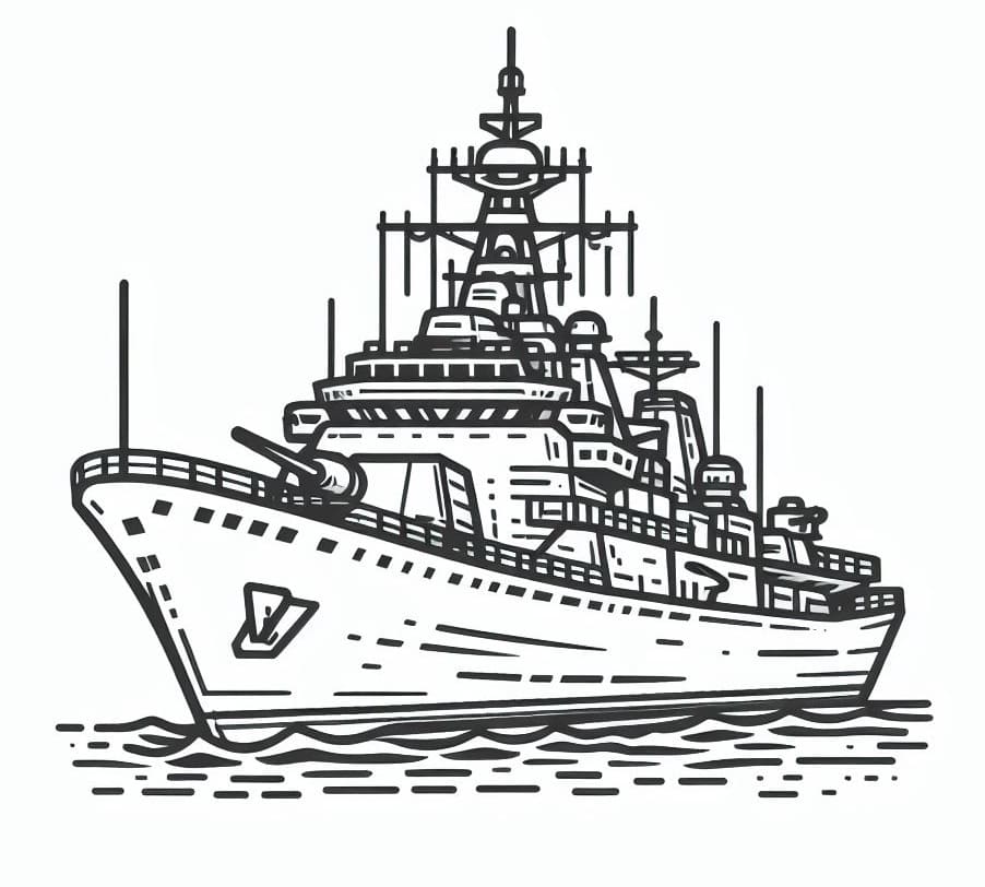 Tàu Chiến Cực Ngầu