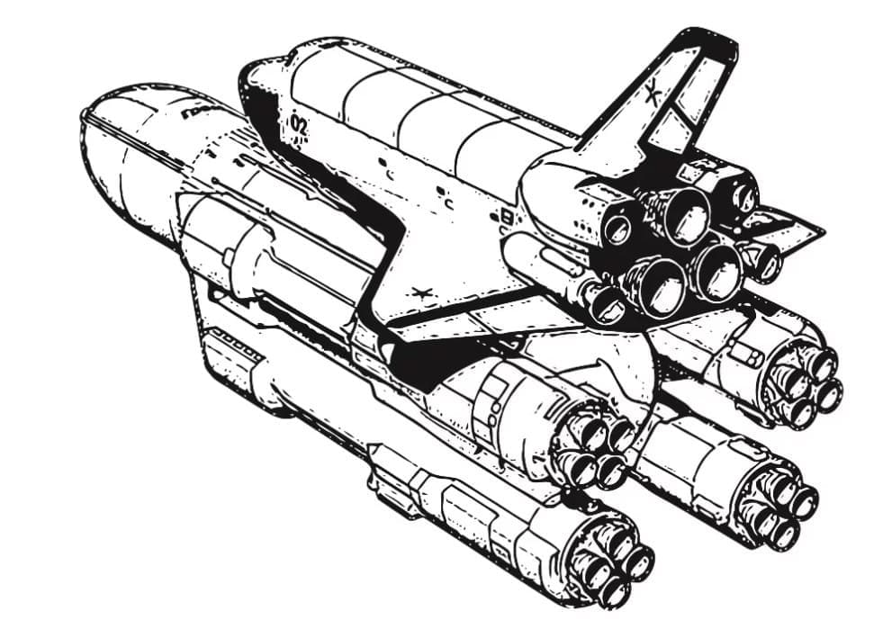 Tàu Vũ Trụ Cất Cánh