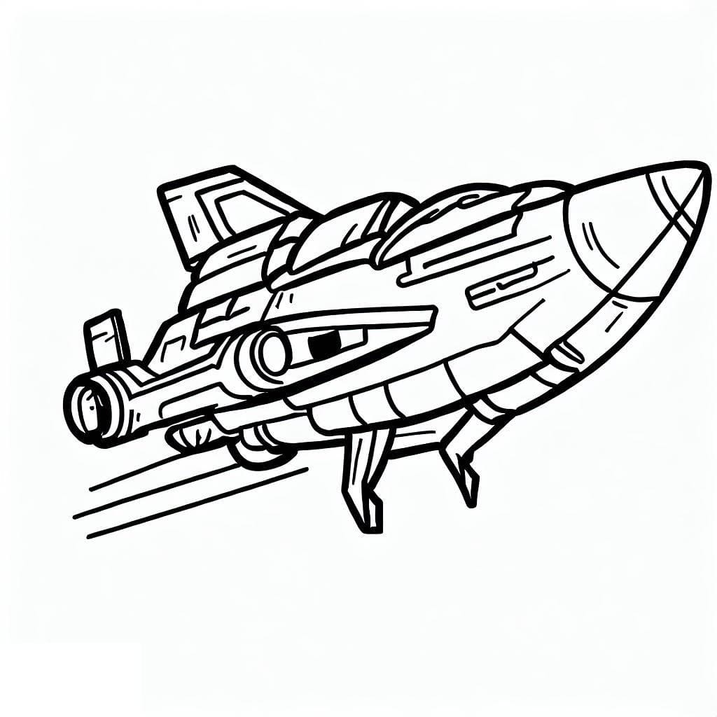 Tô Màu Tàu Vũ Trụ