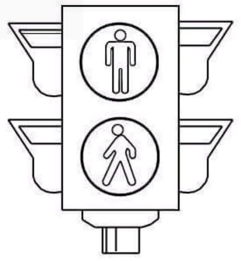 Tô Màu Đèn Giao Thông