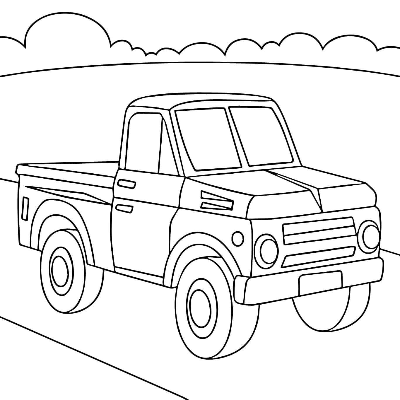 Xe Bán Tải Đơn Giản và Đẹp