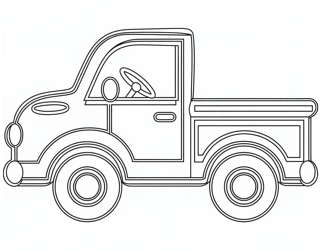 Xe Bán Tải Rất Đơn Giản